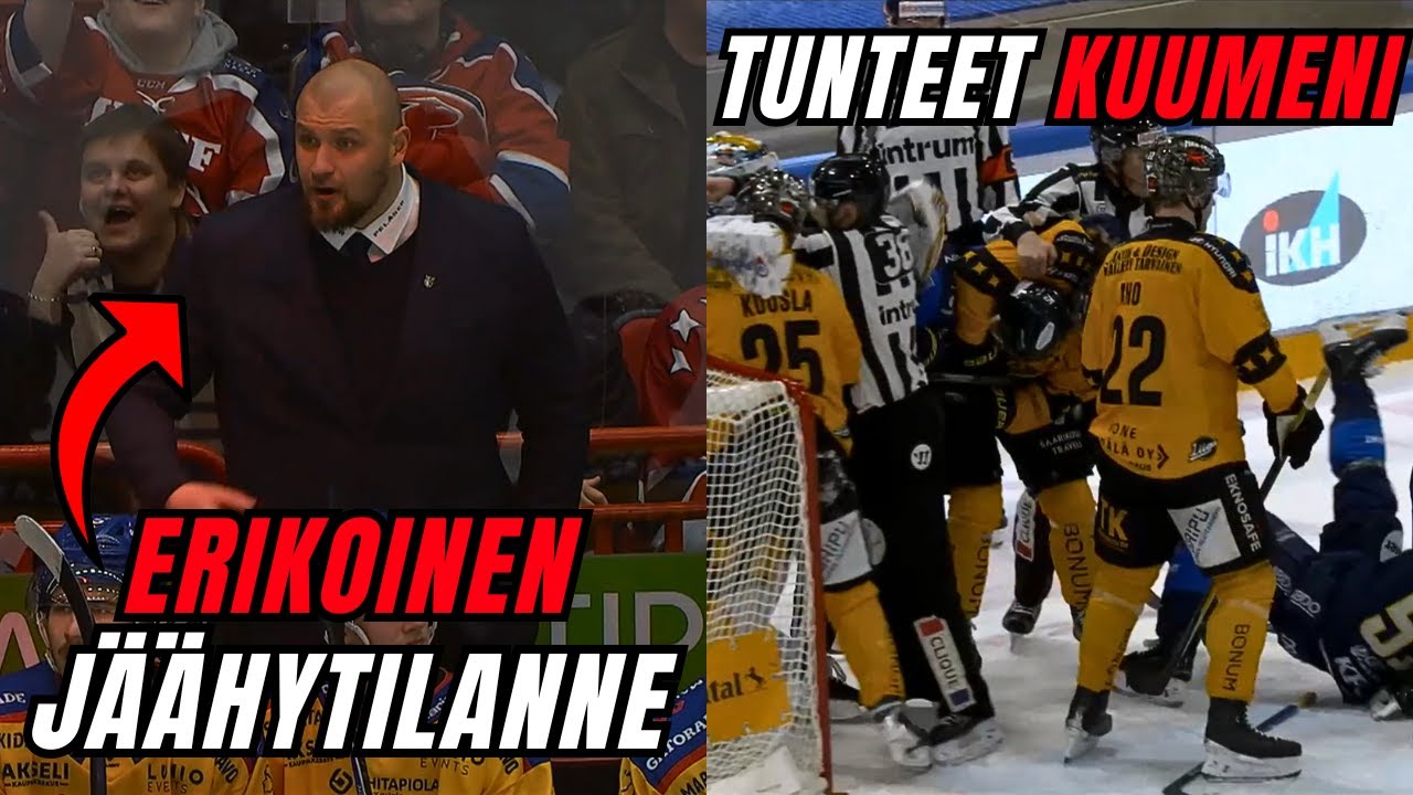 Harvinainen jäähy ja kuumia tunteita - Viikonlopun Liigan huippuhetket