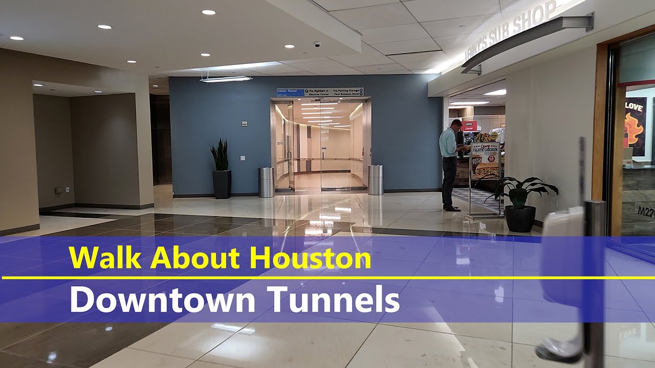 Walk About Houston - Downtown Tunnels