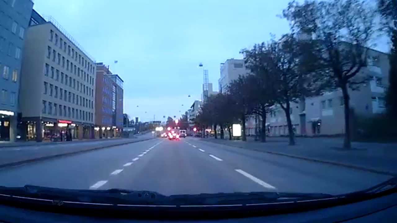 Driving in Helsinki