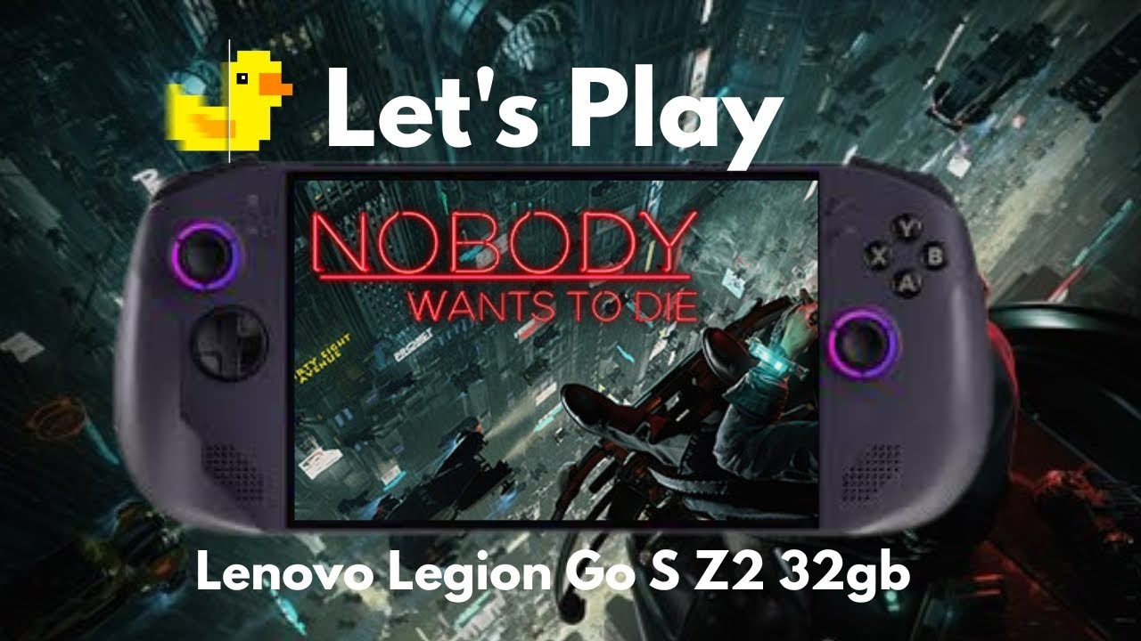 Nobody Wants to Die Gameplay | Cyberpunk Noir on Lenovo Legion Go (Lossless Scaling)