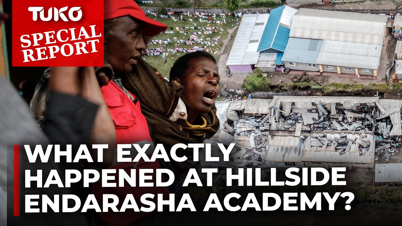 Parents, neighbours recount events of Hillside Endarasha Academy fire | Tuko TV