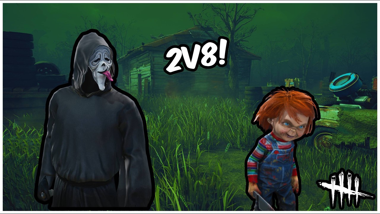 The Infamous NO HEADSET MATCH! 2v8 Dead By Daylight