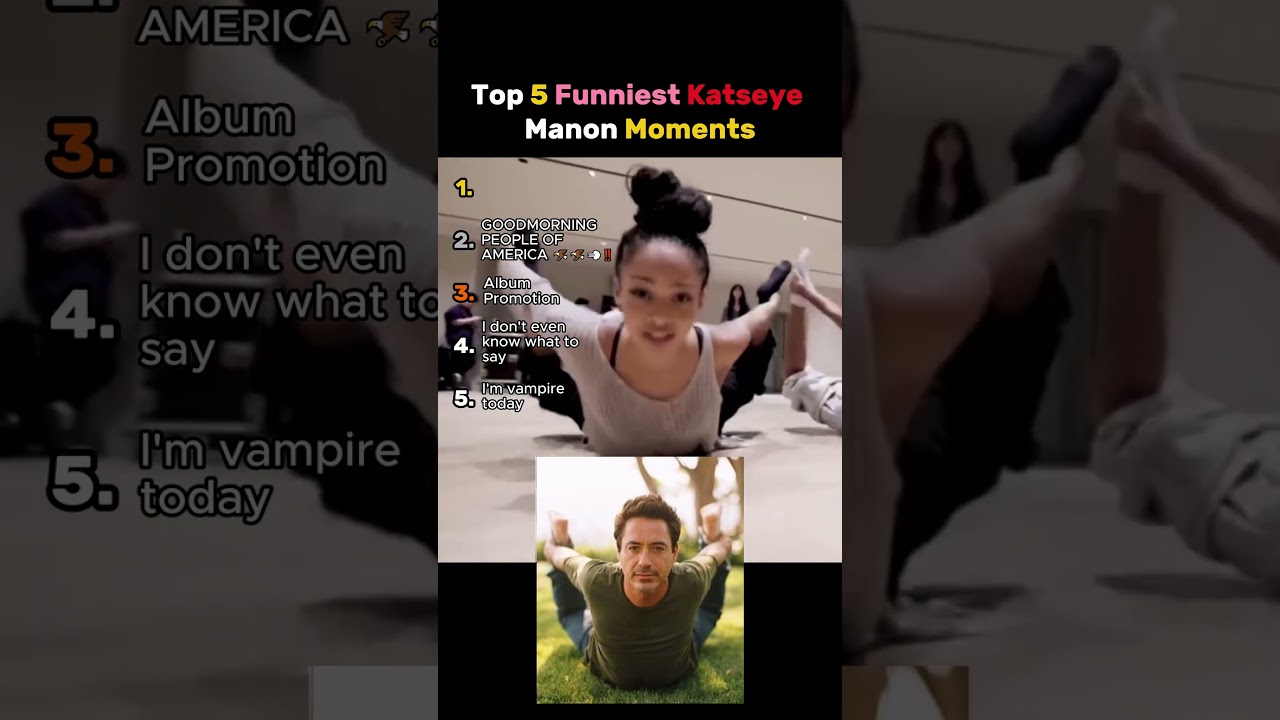 Top 5 Funniest KATSEYE Manon Moments (Manon is PURE CHAOS 😭)