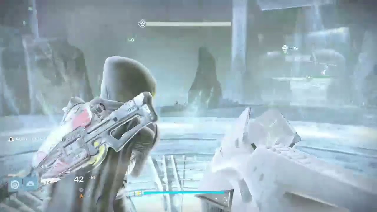 Destiny 1 group of 6 morons fight a god. 3 years ago....