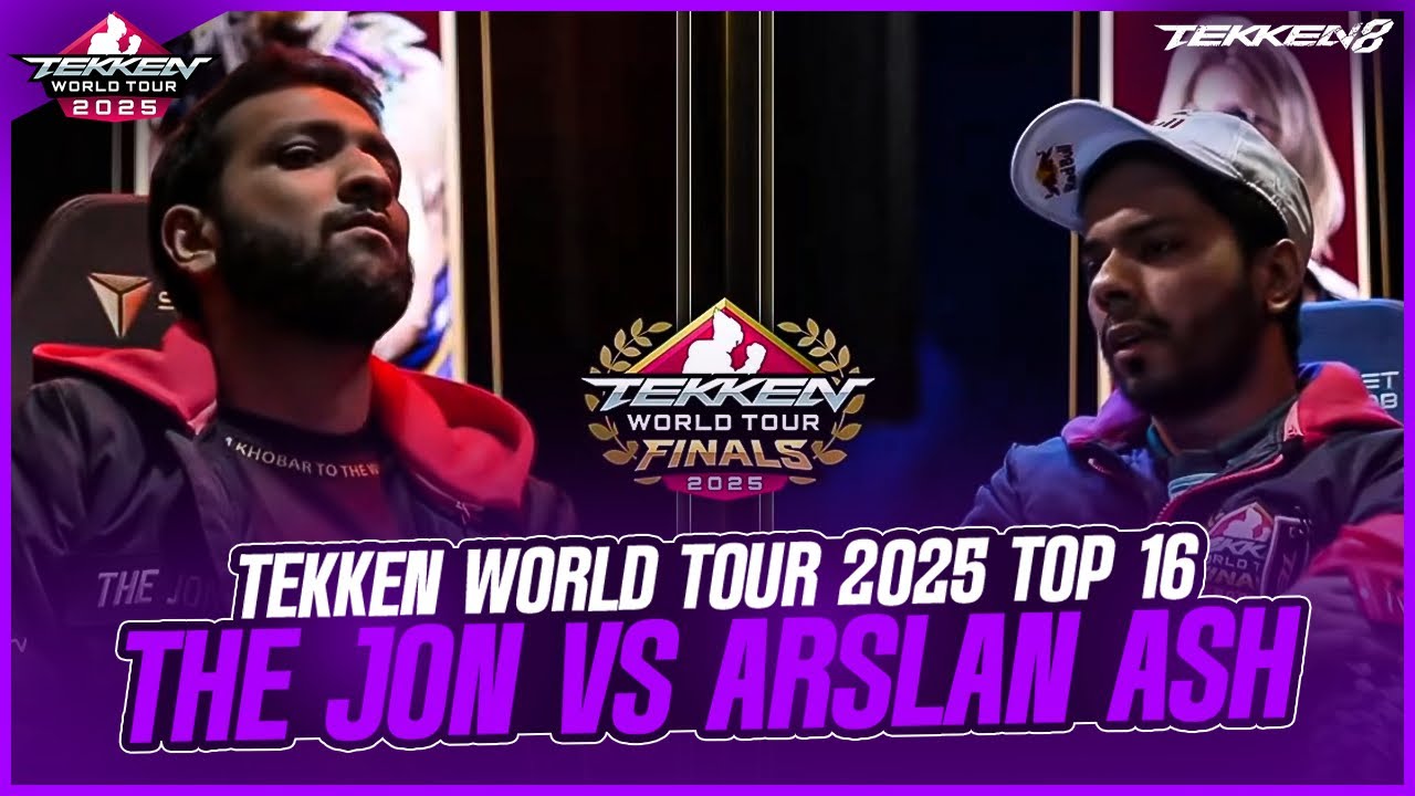 He Wanted to Face Me - The Jon (King) VS Arslan Ash (Nina) - Tekken World Tour 2025