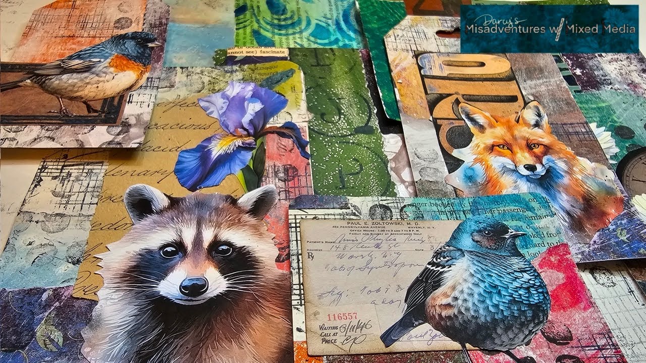 From Masterboard to Junk Journal Ephemera
