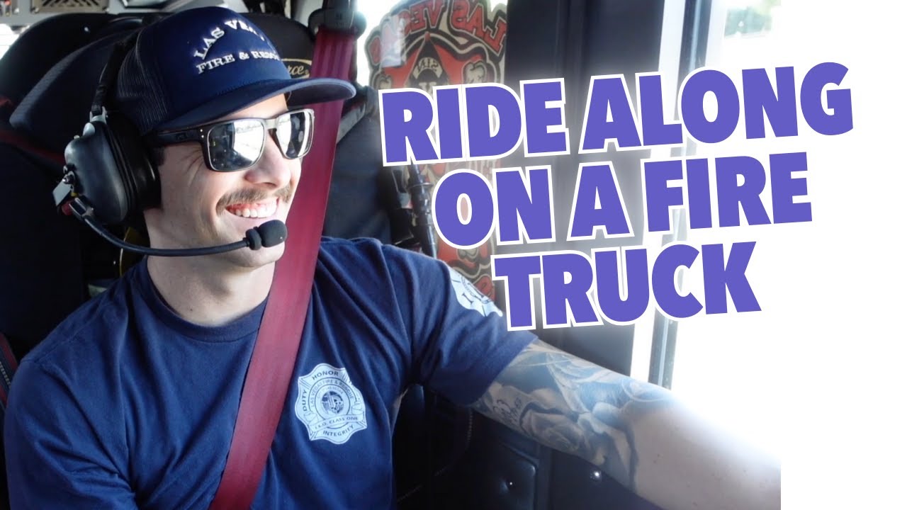 Fire Truck Ride Along! A Day in the Life of a Las Vegas Firefighter