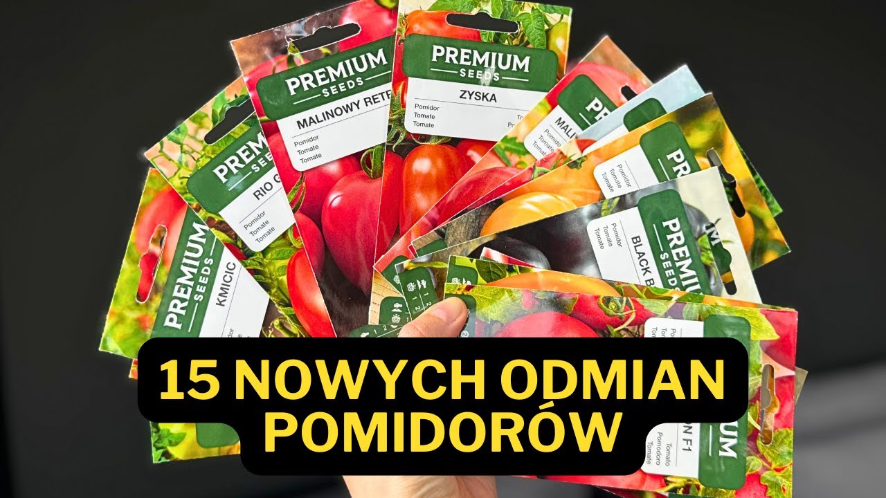 15 nowych odmian pomidorów… i już wiem, które chcę wysiać w tym sezonie 🍅