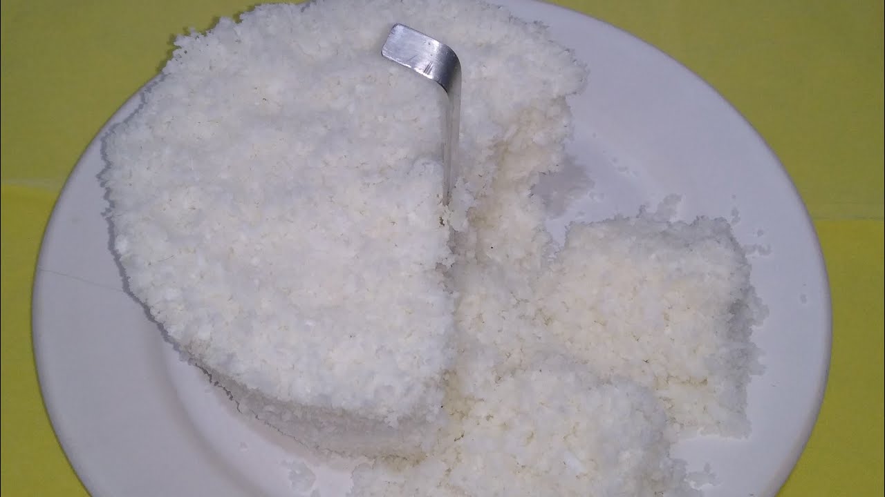 como fazer um delicioso cuscuz de arroz com coco super fofinho
