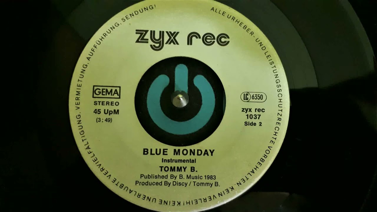 Tommy B.  – Blue Monday (Instrumental)