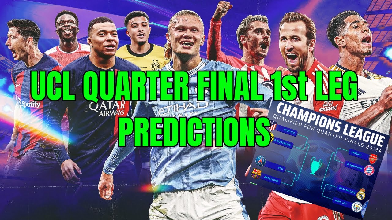 (ASMR) Arsenal To Beat Bayern? Champions League Quarter Final 1st Leg Predictions!