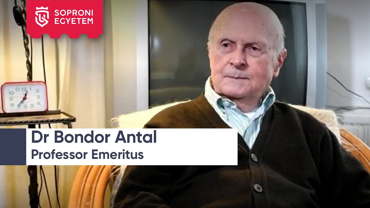 Soproni Egyetemi Almanach  - 2. adás - Dr. Bondor Antal