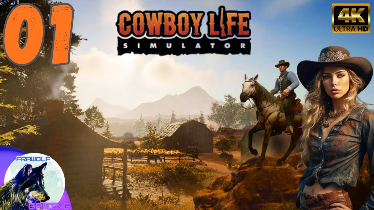 COWBOY LIFE SIMULATOR🤠 : Entre Red Dead Redemption et Ranch Sim ! Ep.01