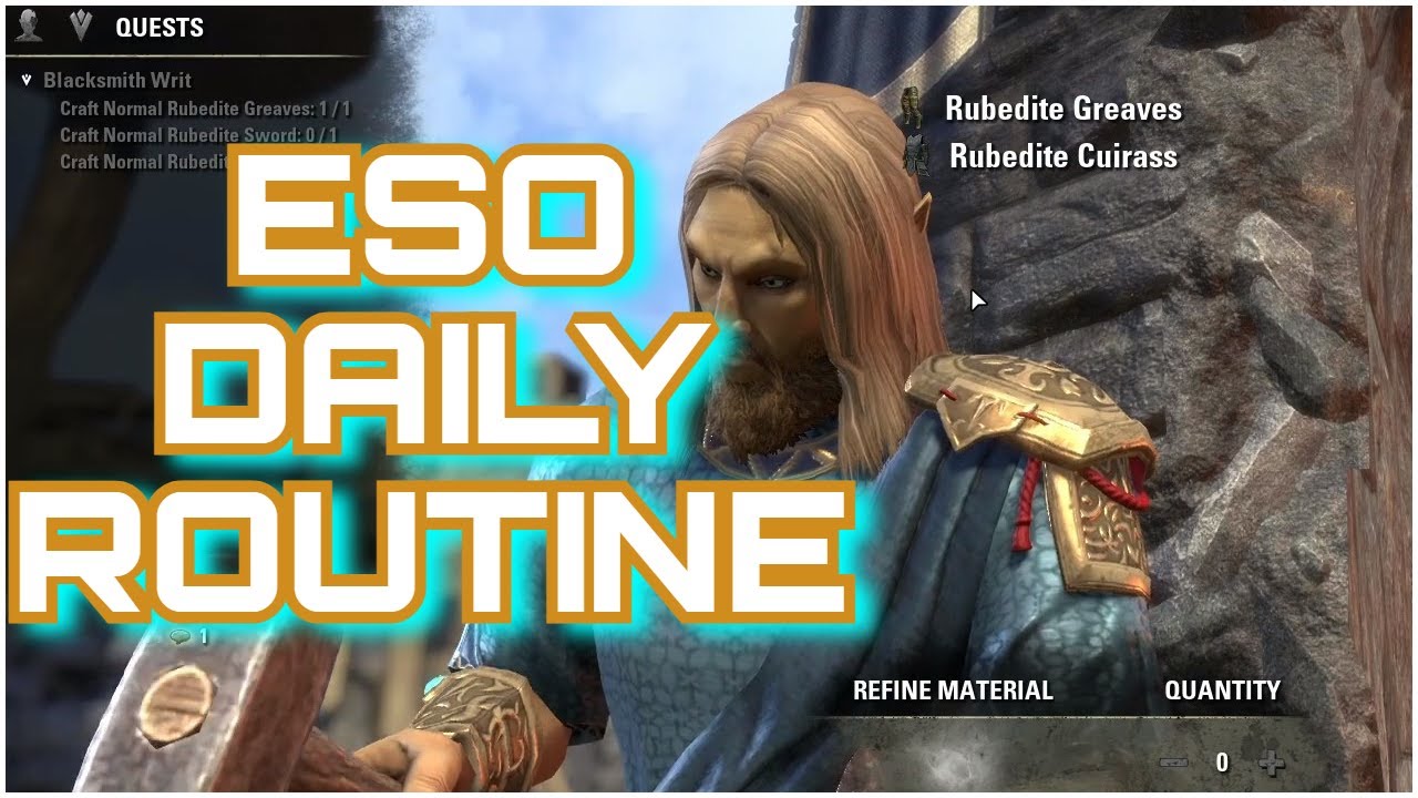 ESO Daily Routine  | Elder Scrolls Online #5