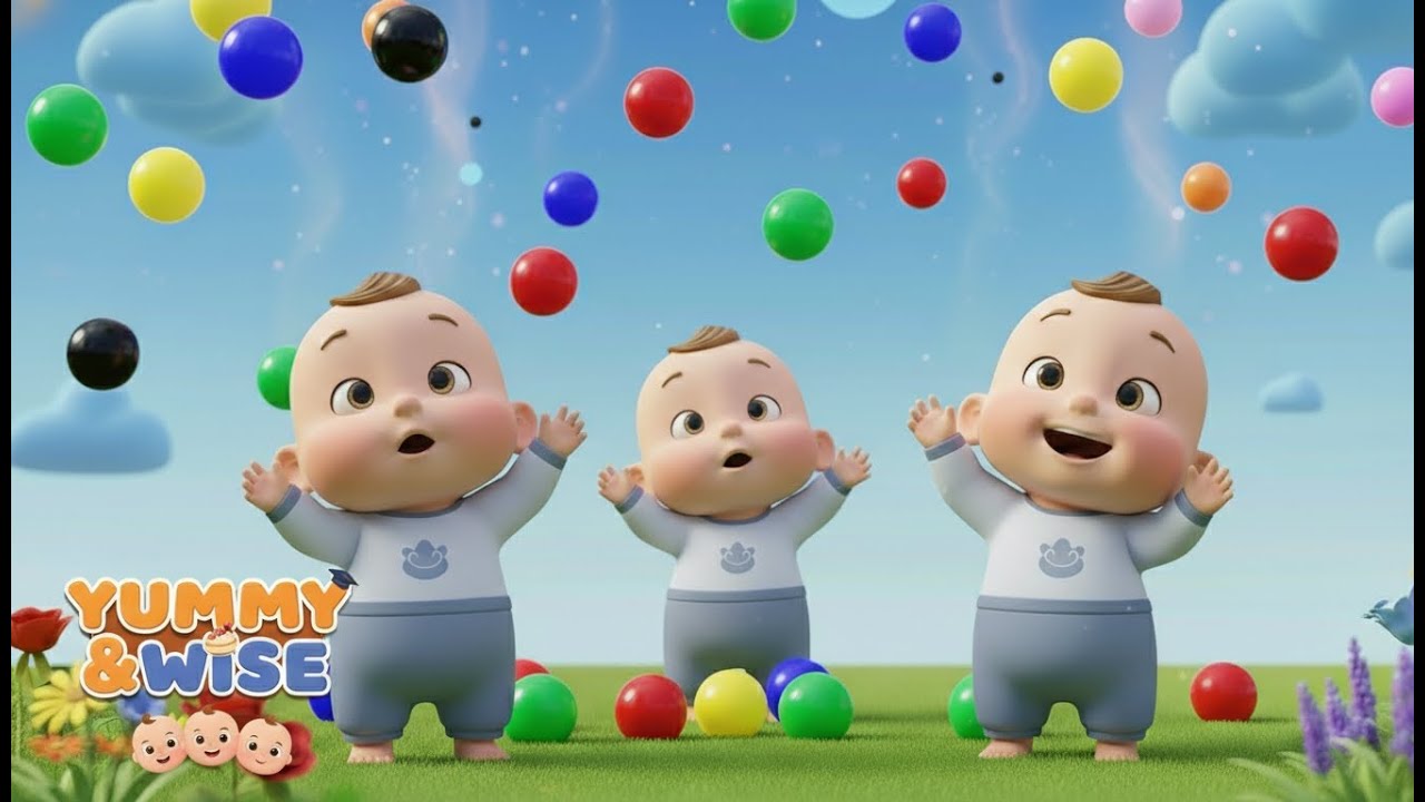 Color Song for Babies | Learn Green, Blue & Yellow 🌈👶 Baby Color Song | Learn Colors with Fun Music
