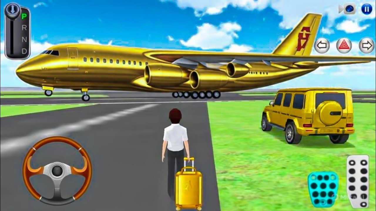I Found a GOLDEN Airplane - 3D Driving Class Android Gameplay 2025😱 Car Driving Games