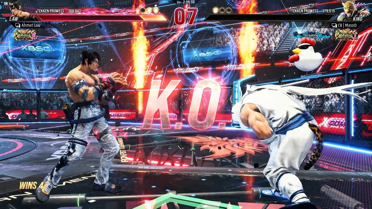 Tekken 8 law online (Ranked) God 2 king player Matchs