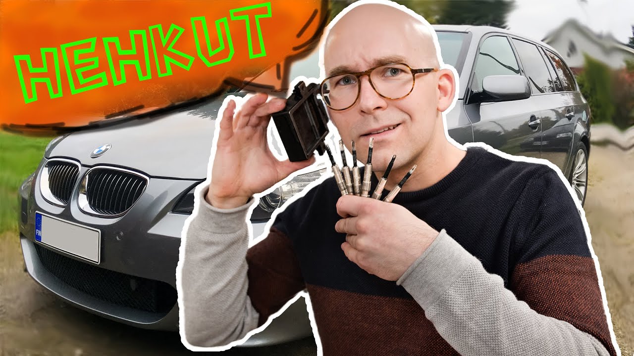 Hehkujen vaihto - BMW E60 ja E61 530D