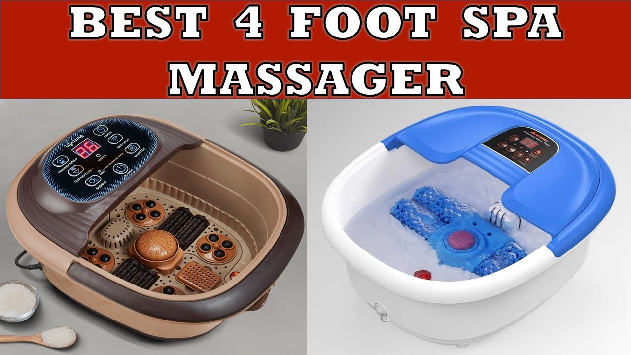 Best 4 Foot Spa Massagers in India 2023