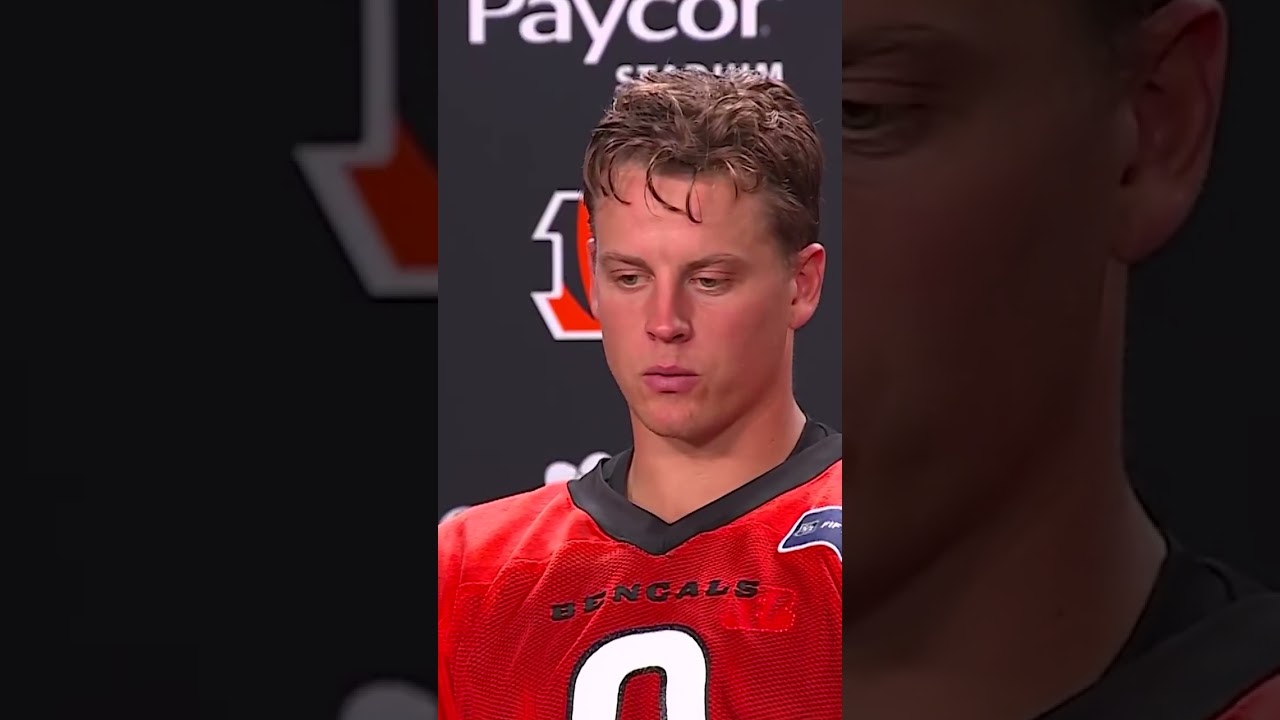 Joe Burrow on Vice President JD Vance visiting Bengals practice