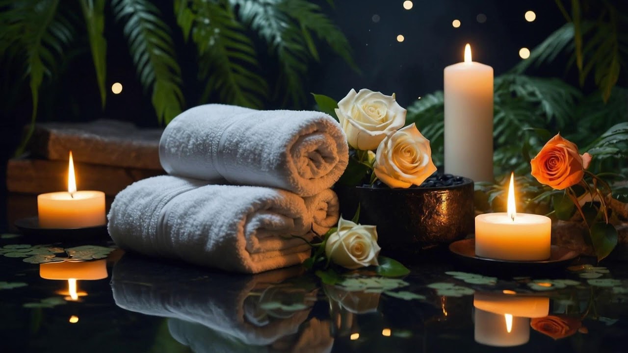 Relaxing Spa Music 🌺 Feel Instant Peace, Melt Away Stress, Insomnia Healing Piano Music 3