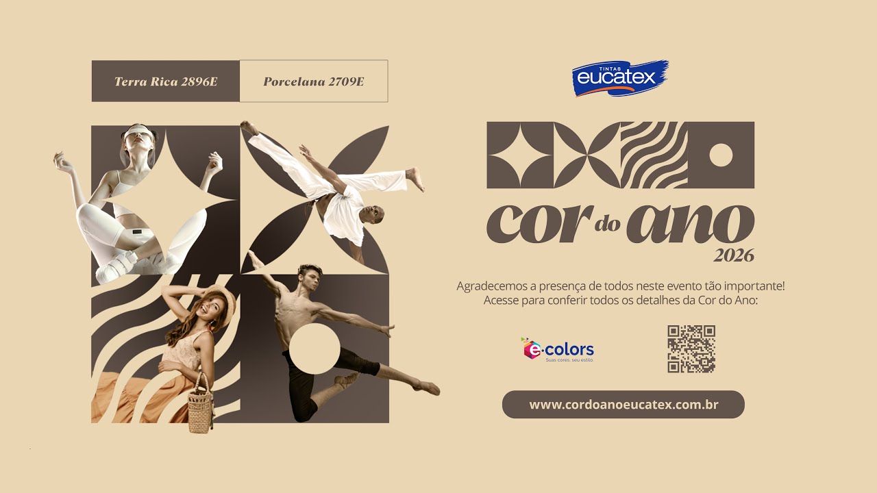 DESCUBRA A NOVA COR DO ANO DA TINTAS EUCATEX!
