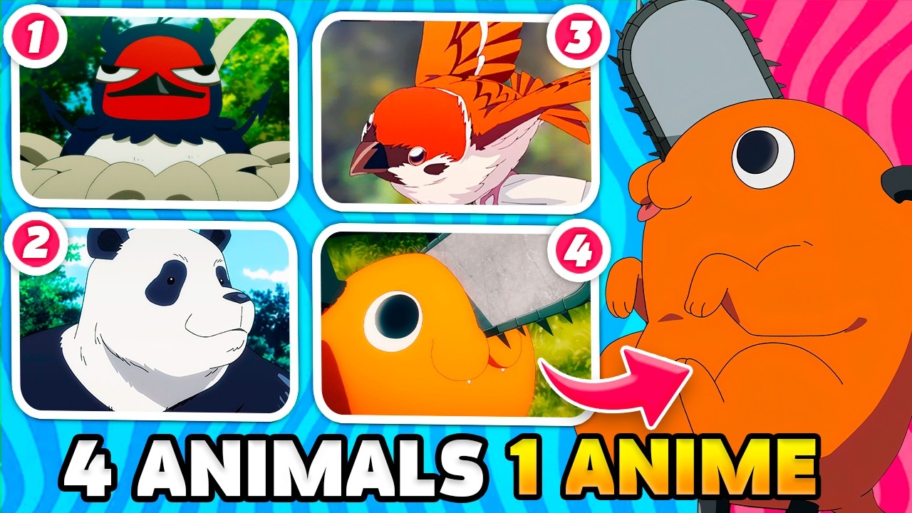 You Сan't Guess the Anime by 4 Animals 🍥🦊 Anime Сreatures Quiz 🦄