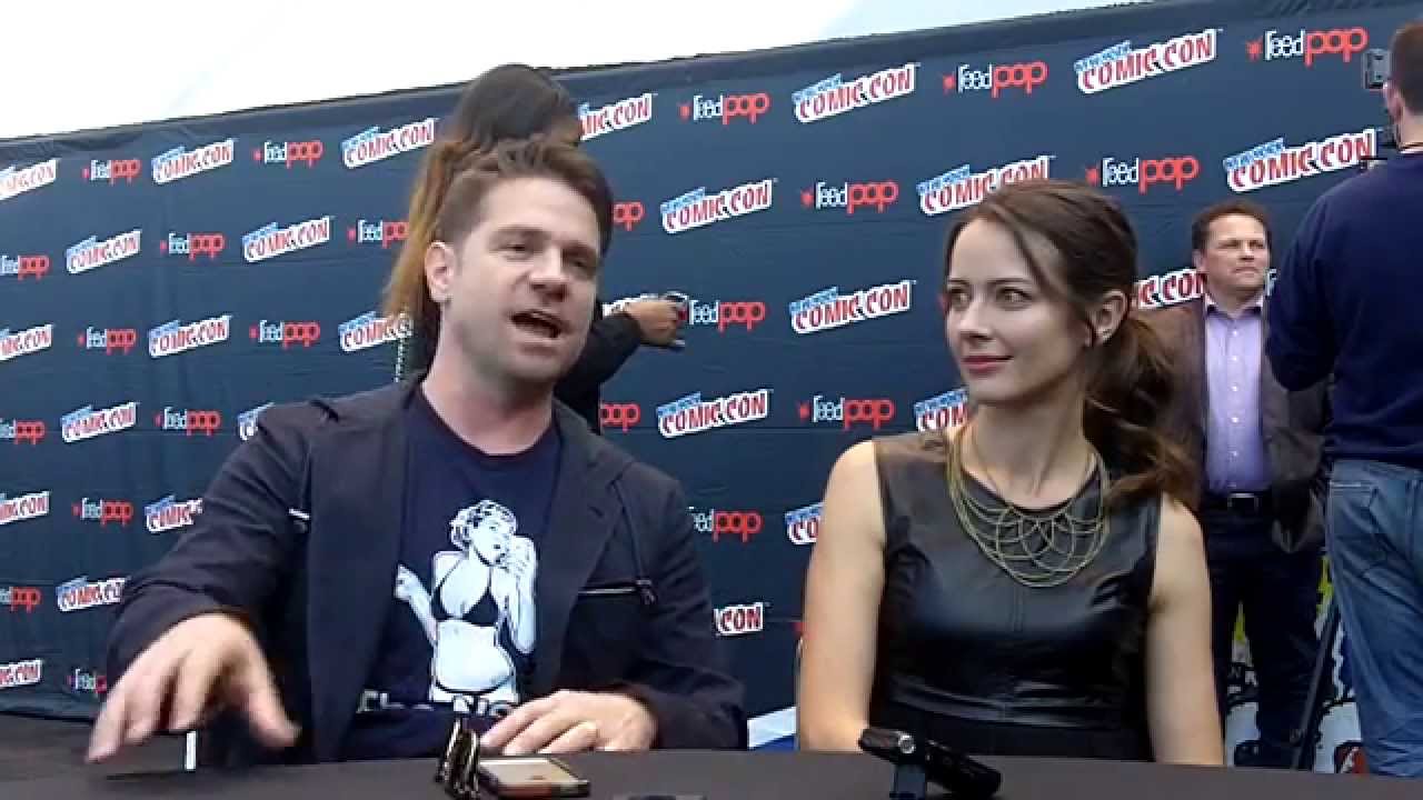 NYCC 2014  Person of Interest - Greg Plageman (EP), Amy Acker (Root)