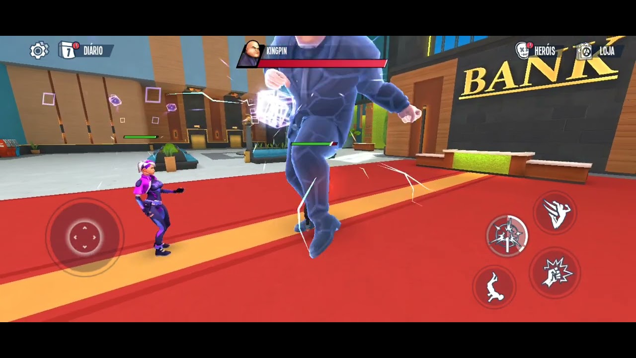 Jogando Spider Fighter 3