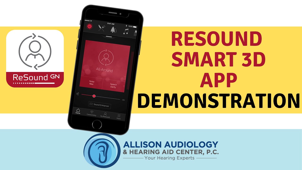 Демонстрация приложения Resound | Пошаговое руководство по приложению Resound Smart 3D для iPhone