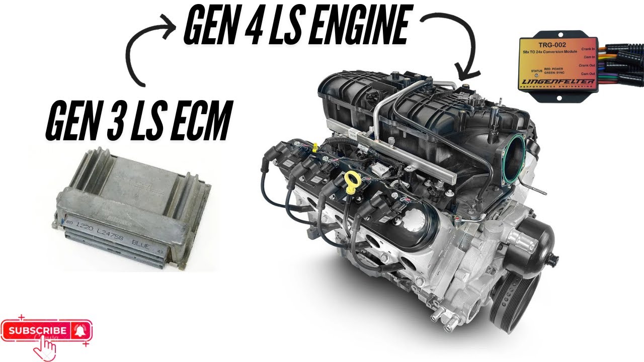 Как запустить компьютер Gen 3 LS на двигателе Gen 4 LS