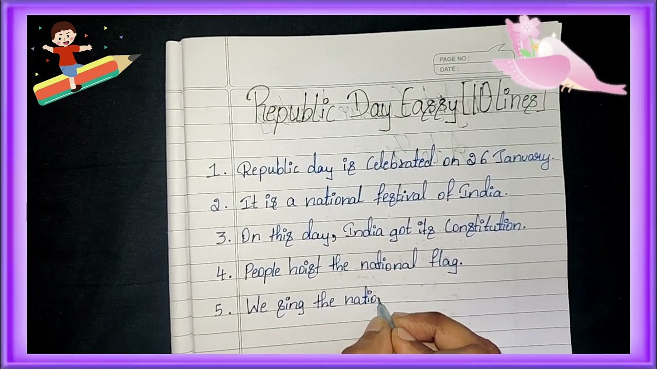 🇮🇳🇮🇳Republic Day Essay in English | ✨26 January | 💞Importance of Republic Day in India