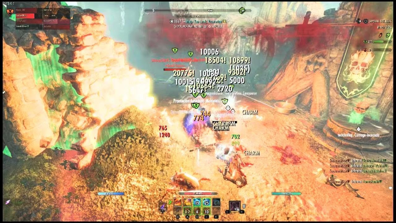 Elder Scrolls Online - Battlegrounds Valentine's Week Massacre U48 Multiclass compilation