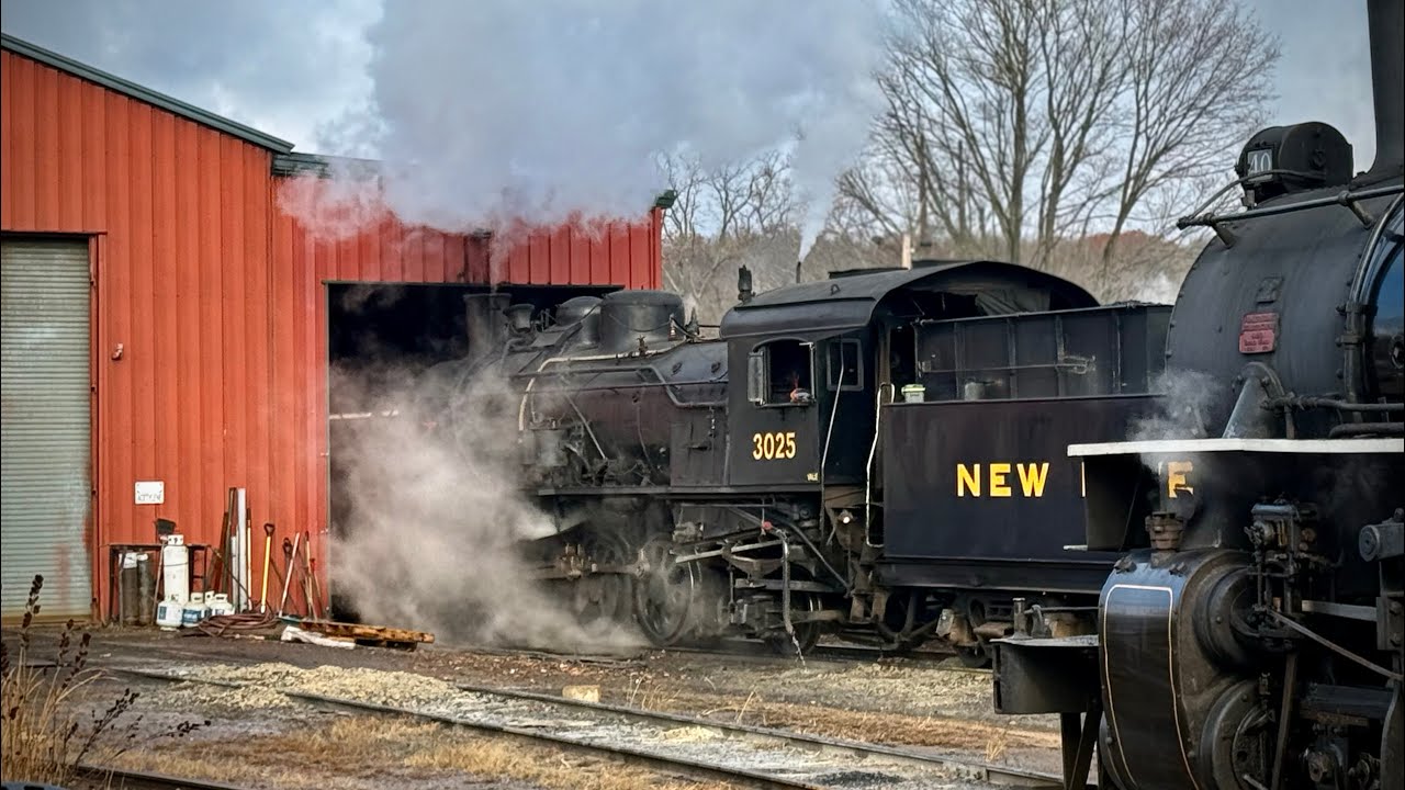 Essex Steam Train & River Boat: The North Pole Express 2025 4K 