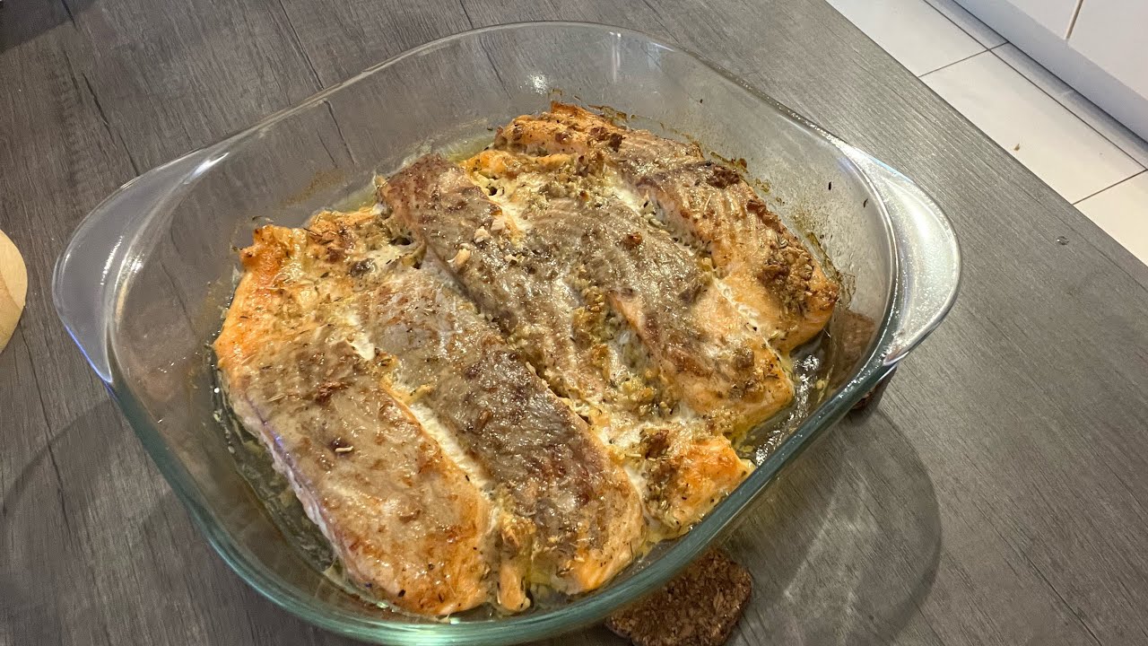 Pavés de saumon au four