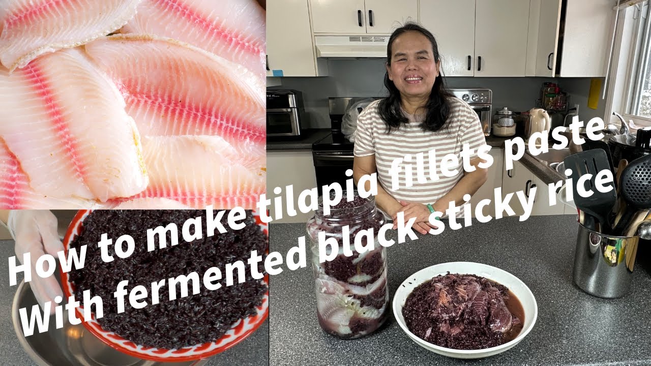 How to make fermented fish#របៀបធ្វើផ្អកចាវត្រីទីឡាព៉្យាជាមួយតាប៉ែខ្មៅ