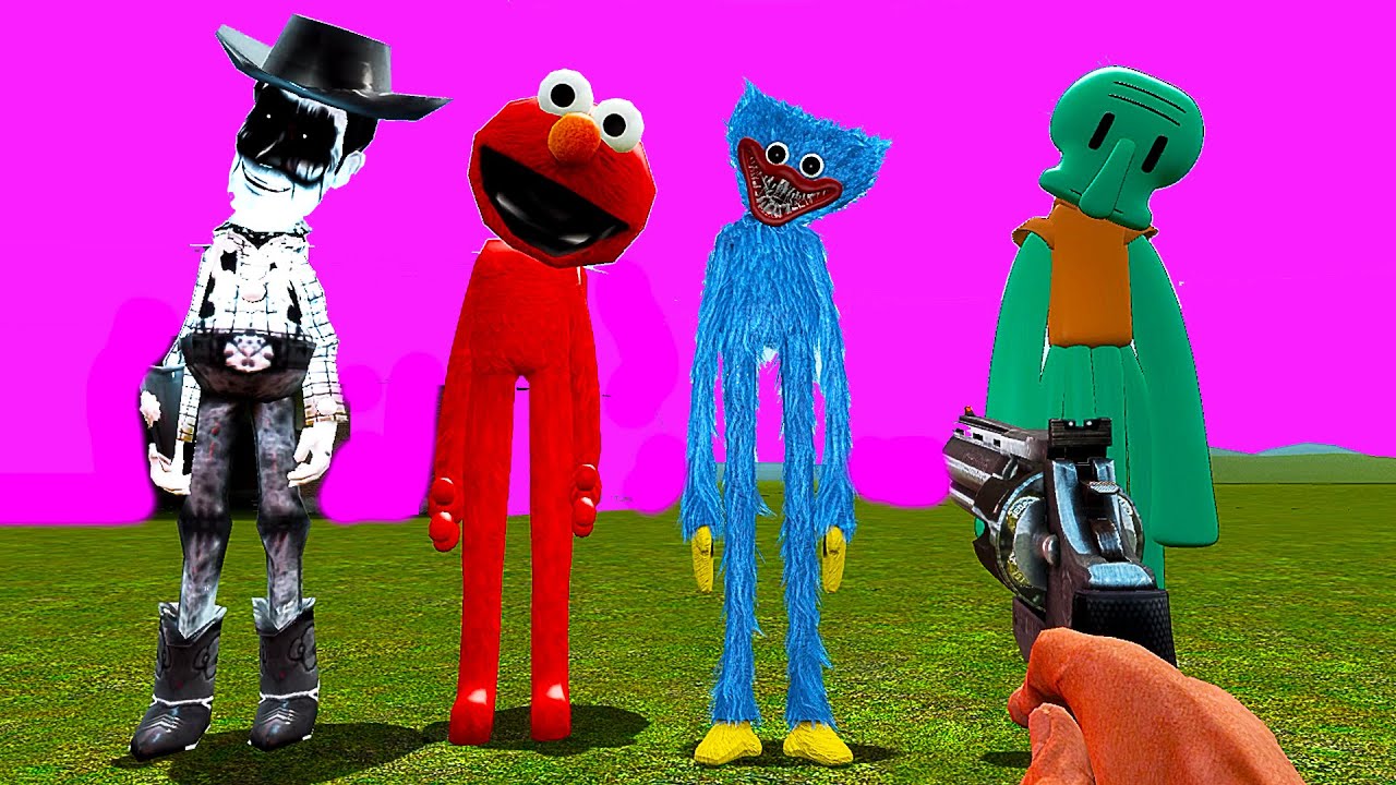 CORRUPTED WOODY, ELMO, HUGGY WUGGY, SKWIDWOD TENKTALES haunt me