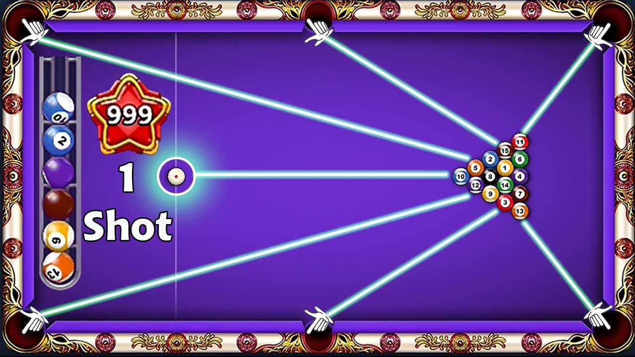 Level 999 🙀 6 Balls 1 Shot on Venice 150M Coins 8 ball pool