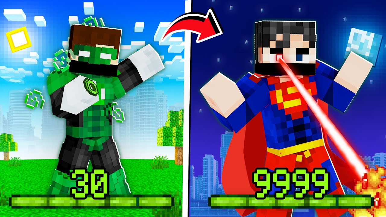 Minecraft, de az XP=Szuperhős