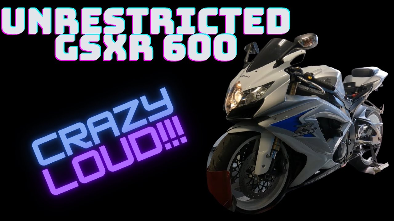 2008 Suzuki GSXR 600 hits the dyno with LOUDEST exhaust made and an UnRestricted ECU - Moore Mafia