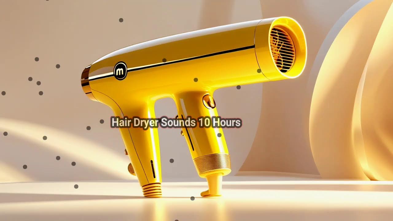 White Noise for Babies – Blow Dryer ASMR - Baby Bedtime Sleep Sound
