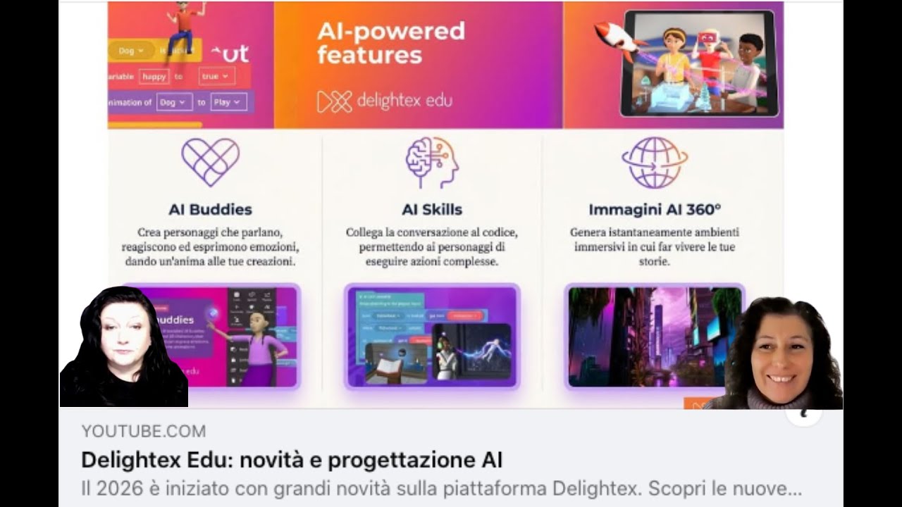 Delightex Edu: novità e progettazione AI