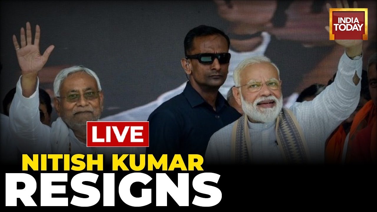 ​Bihar Political Crisis LIVE News | Nitish Kumar Resigns From NDA Alliance, Teams Up With RJD