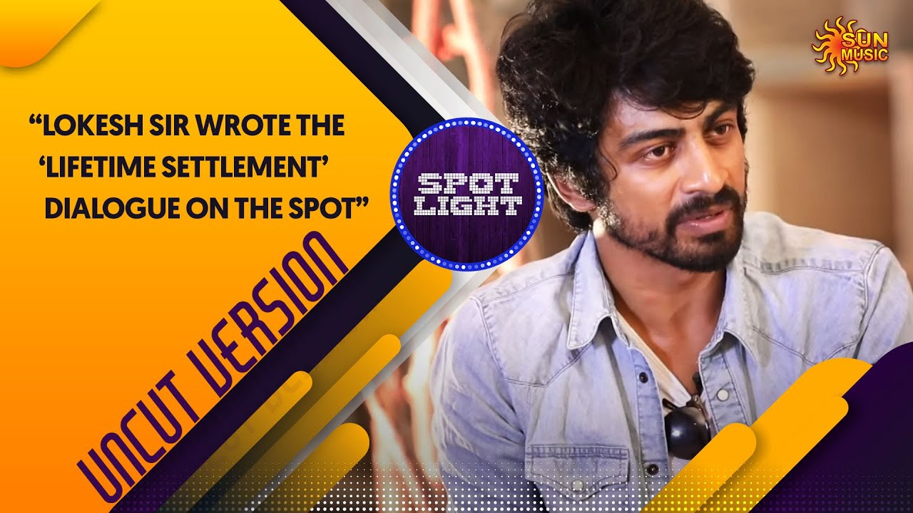 Arjun Das Interview | Uncut version | Spotlight with VJ Abishek | Sun Music