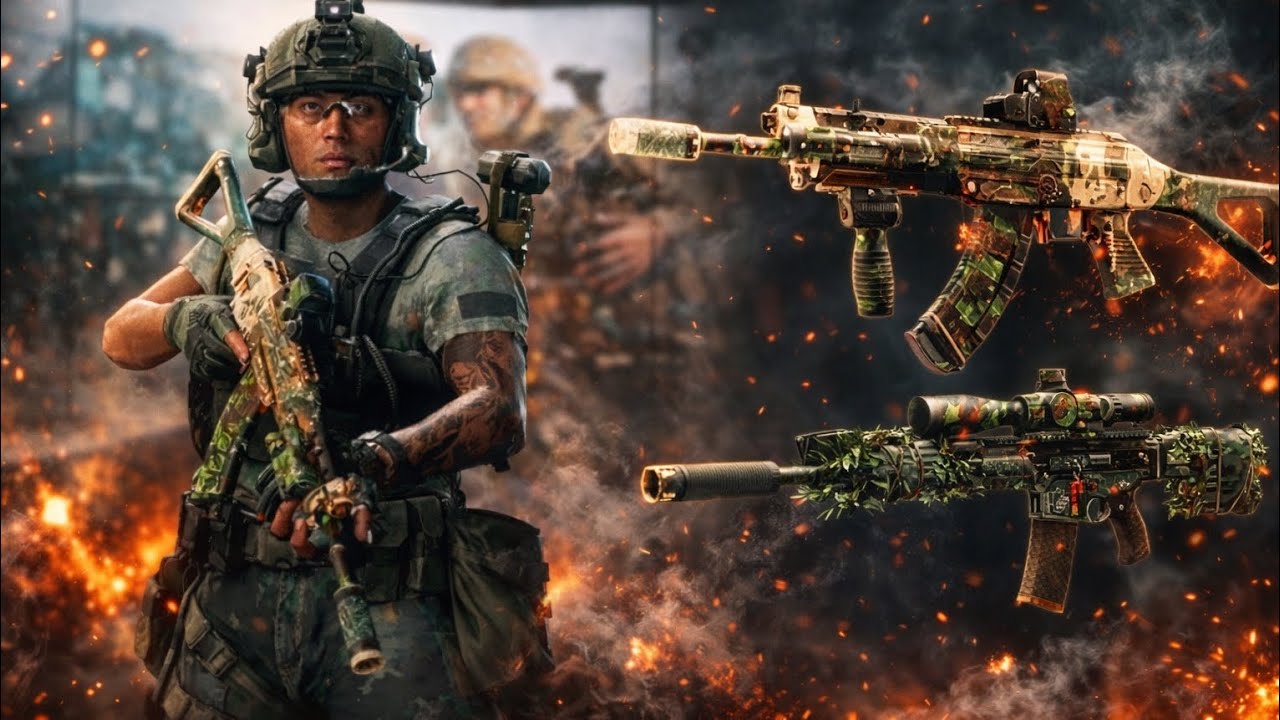 Carbine SG-553R marksman rifle GRT-CPS operator Lin Woodland Militia Gauntlet #battlefield #redsec