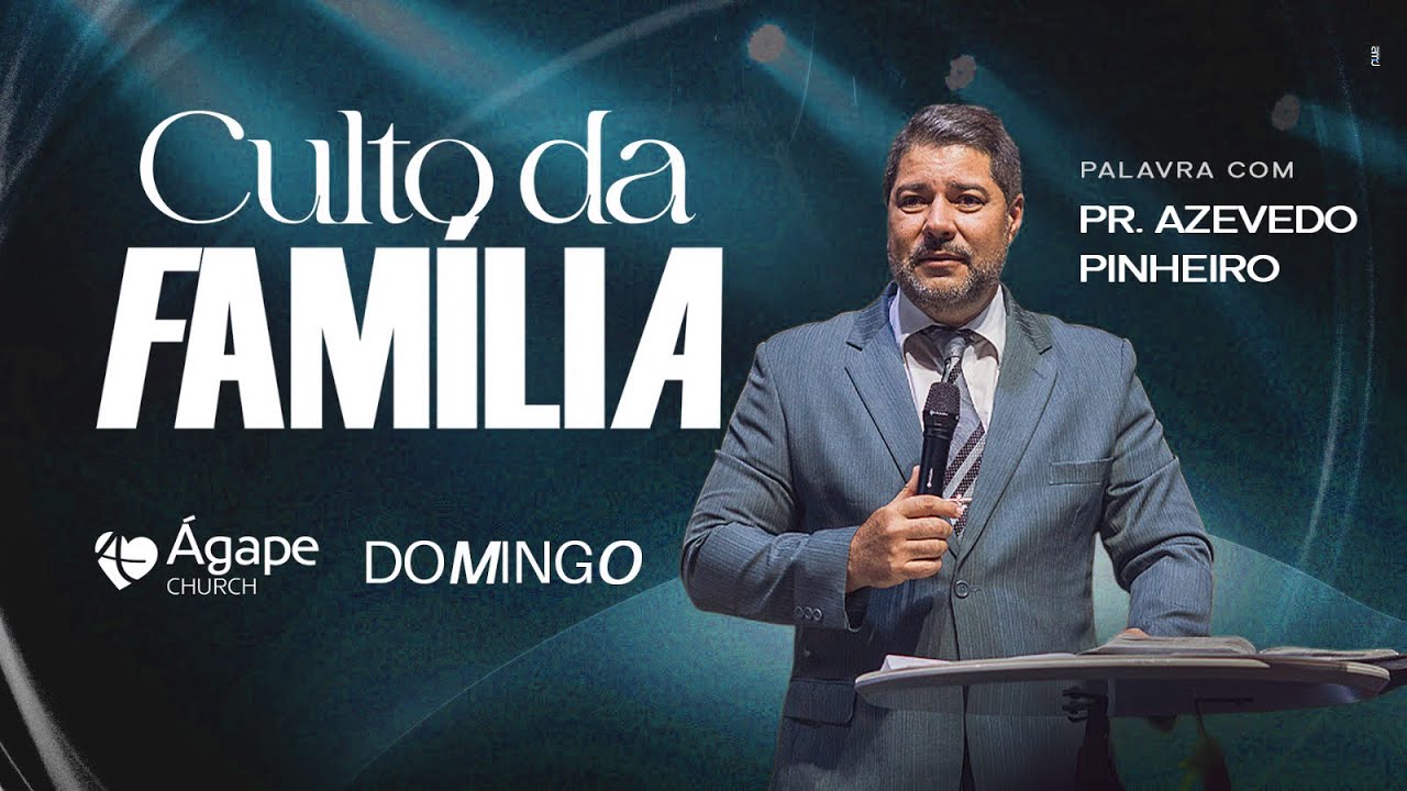 O TEMPO DE MESA ME LEVA PARA O TRONO ETERNO | PR. AZEVEDO PINHEIRO | ÁGAPE CHURCH