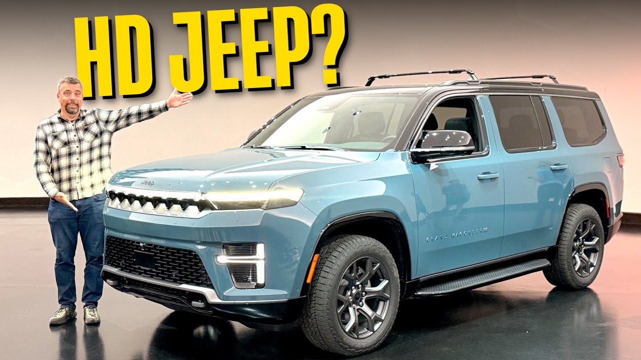 Новый Jeep Grand Wagoneer 2026 года скрывает секрет... И это НЕ 8-ригельные диски!