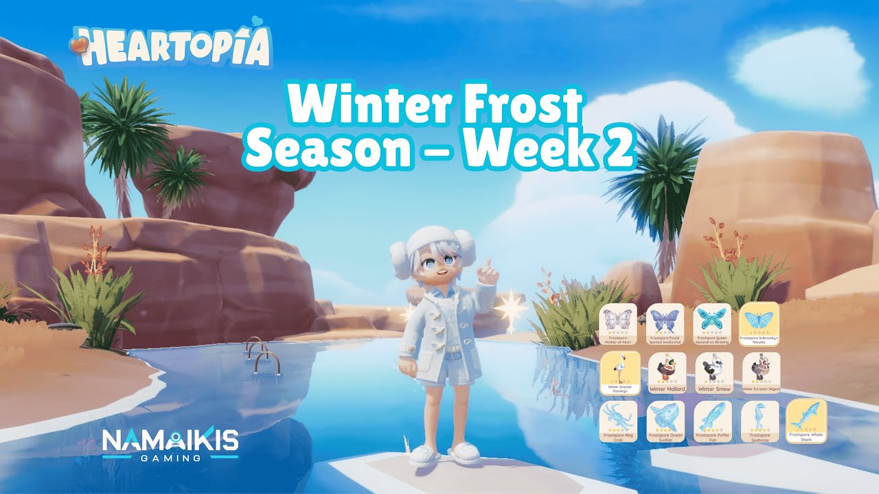 Winter Frost Season — Week 2 ❄️🌨️ | Heartopia