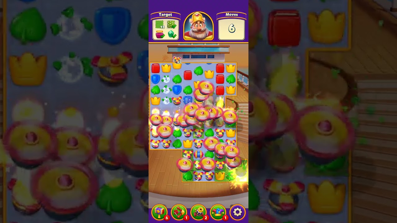Royal match 481 to 4819 levels game play Sky race challenge tricks reward 