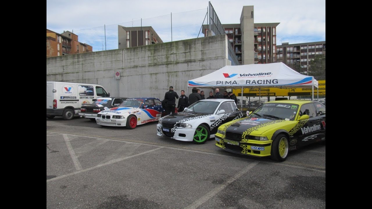 MOTORCIRCUS - EXPO RALLY 2014 - PIMA RACING VALVOLINE DRIFTING TEAM - VIDEO BY TELE RADIO PIOPA